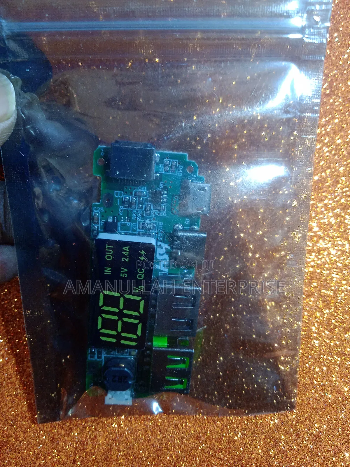 Power Bank Circuit With Display. Power Bank for Diy Use