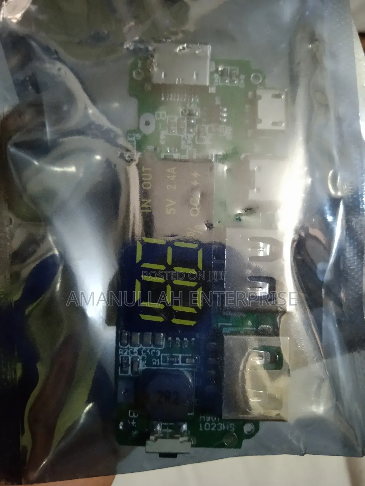 Power Bank Circuit With Display. Power Bank for Diy Use