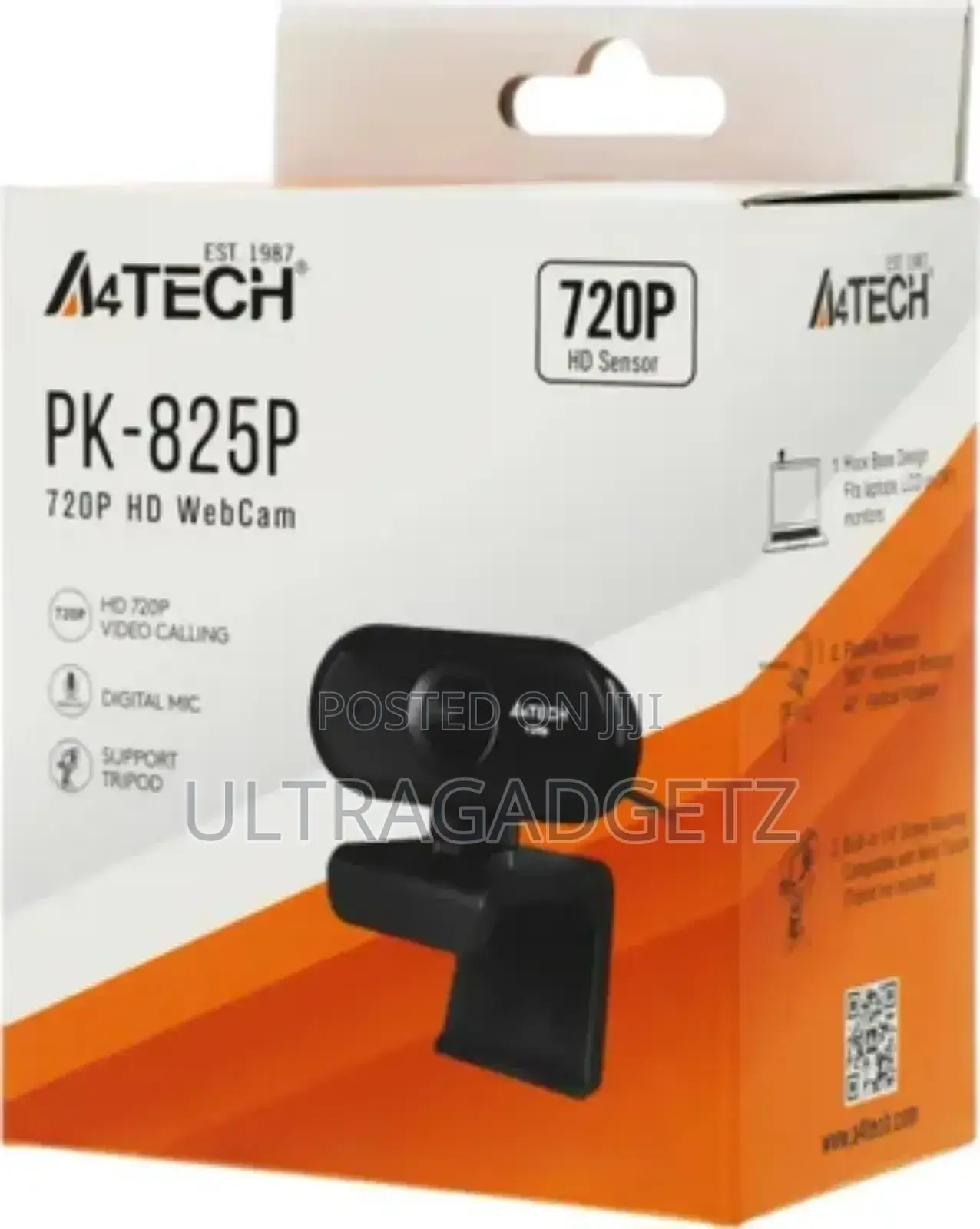 A4tech Pk-825p 720p Hd Webcam