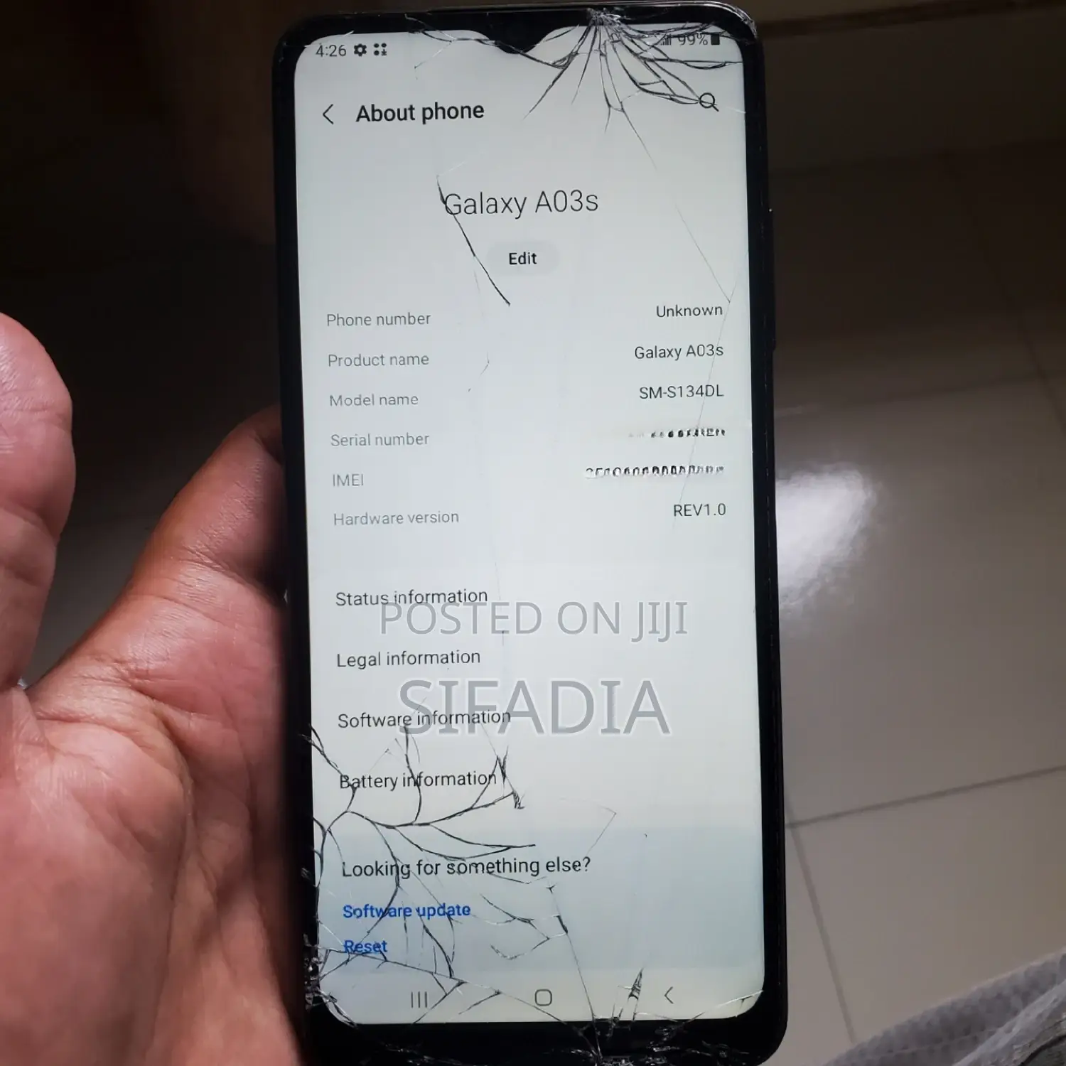 Samsung Galaxy A03s 32 GB Black