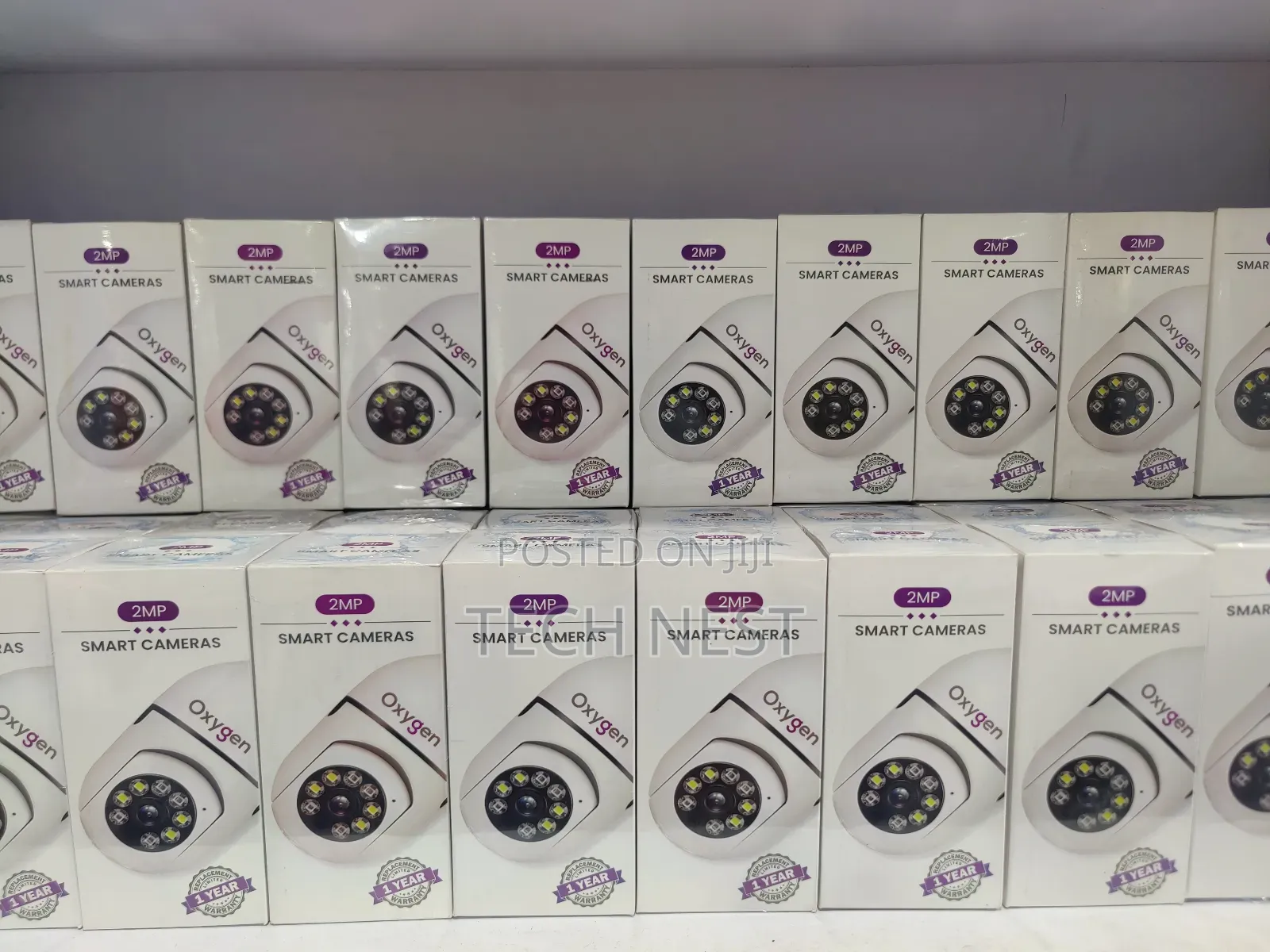 Oxygen V380 Pro Single Lens E27 Ip Bulb Wi-Fi Smart Camera
