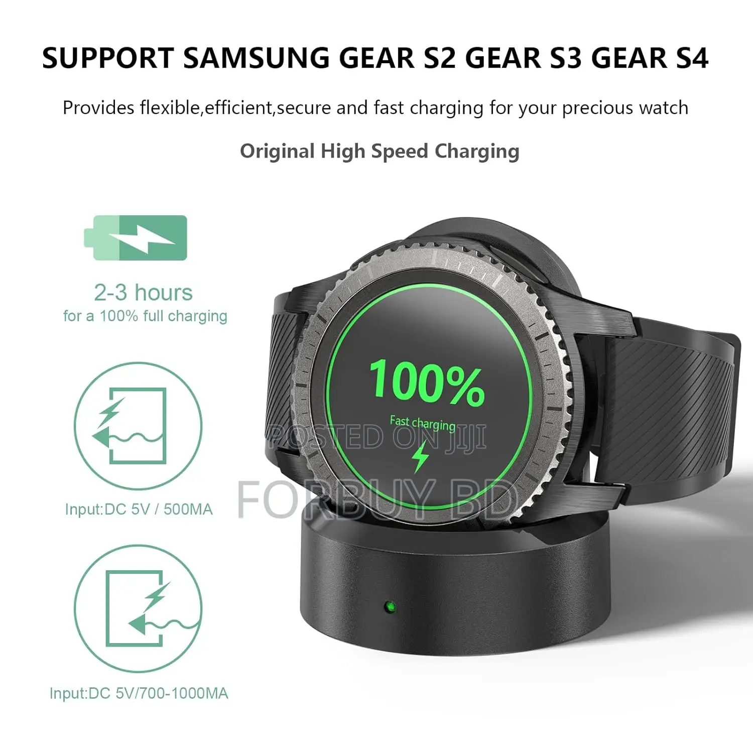 Gear S3 Frontier/Classic Magnetic Usb Charger
