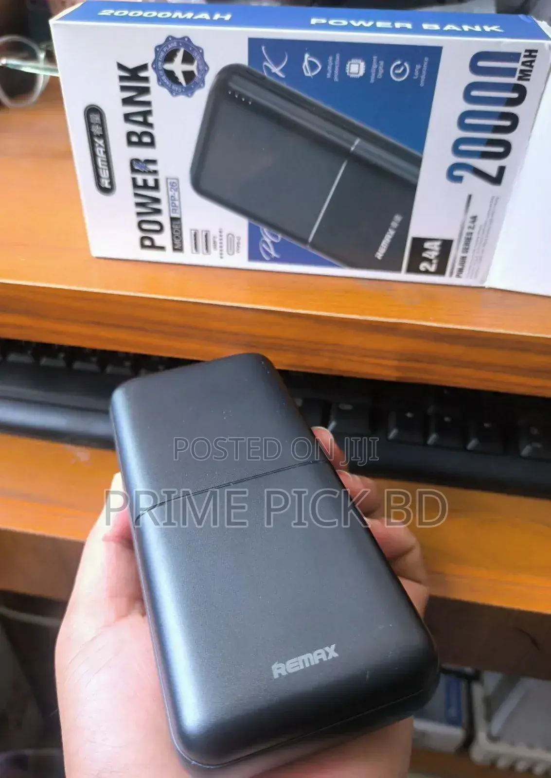 Remax 20000mah Power Bank 3 Months Warranty