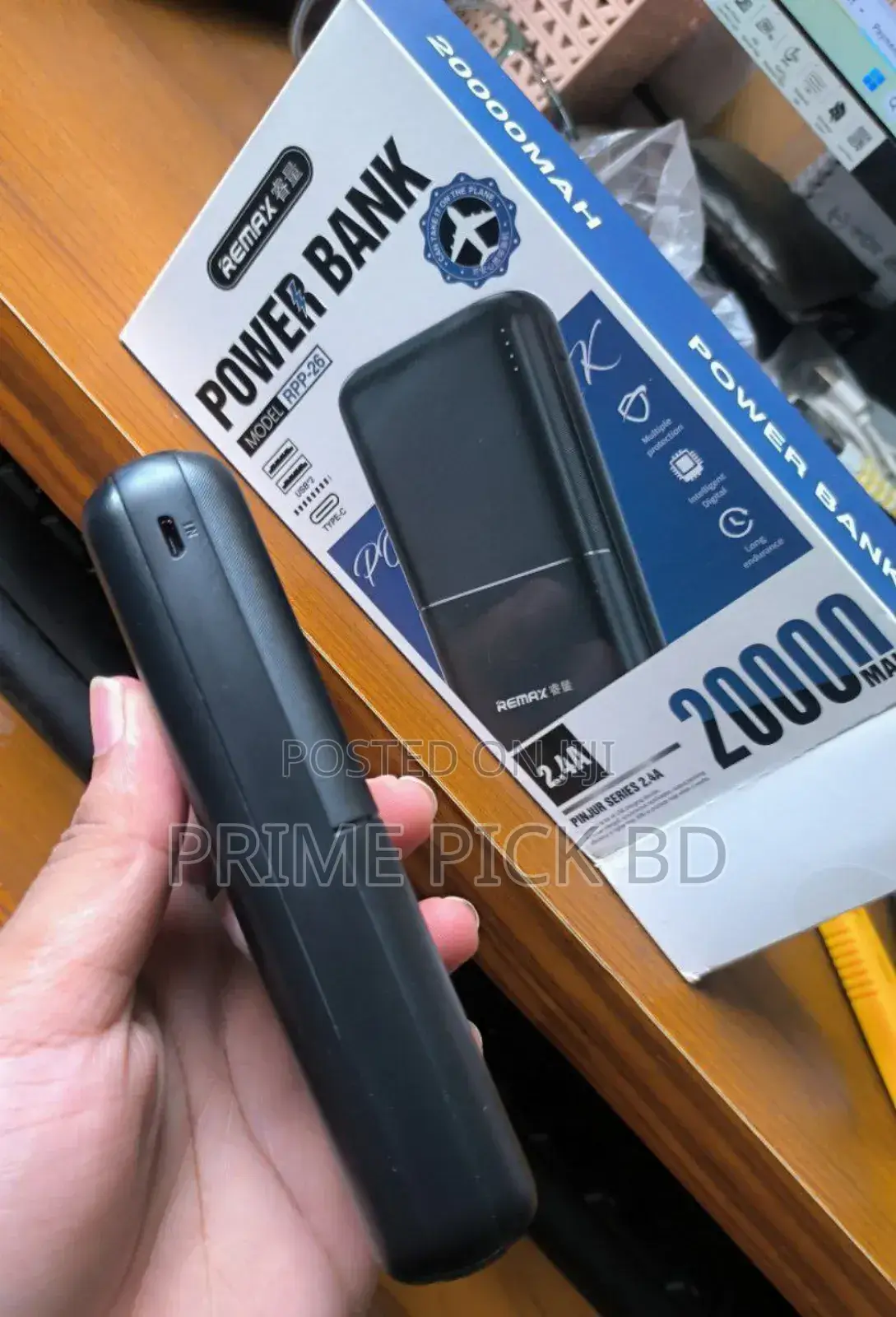 Remax 20000mah Power Bank 3 Months Warranty