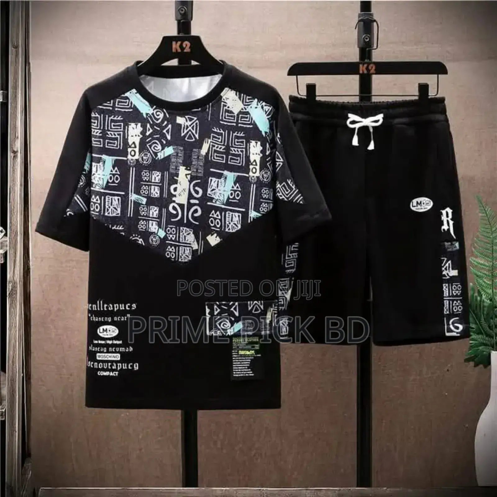 Combo Half T-Shirt and 3 Quarter Pants for Man