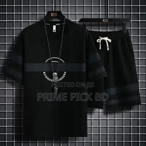 Combo Half T-Shirt and 3 Quarter Pants for Man