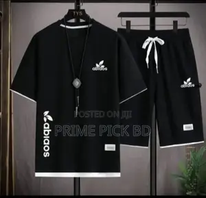 Combo Half T-Shirt and 3 Quarter Pants for Man