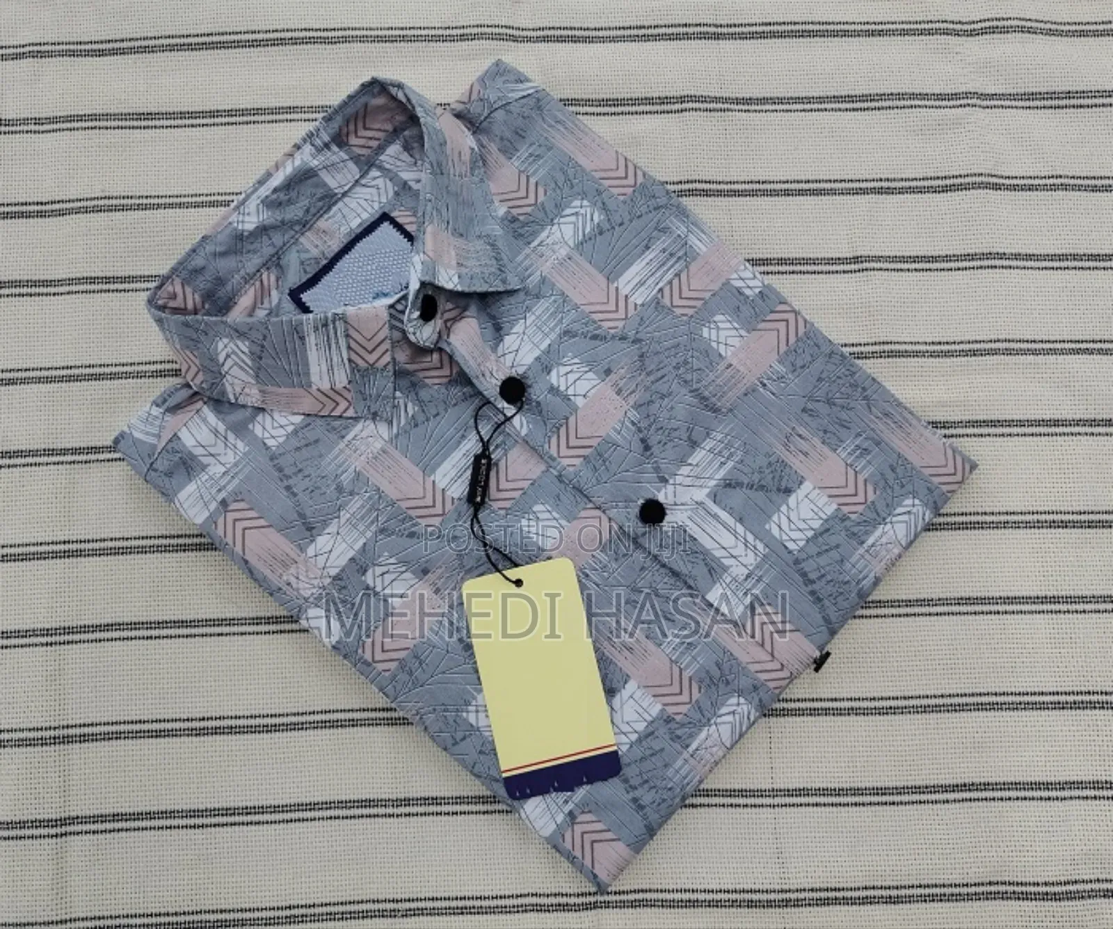 Pure Cotton Full Sleeve Print Shirt for Men's
