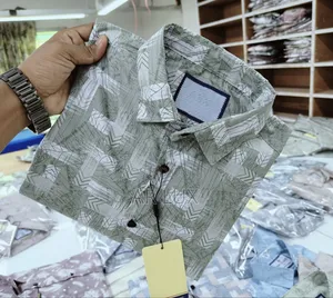 Pure Cotton Full Sleeve Printed Shirt for Men