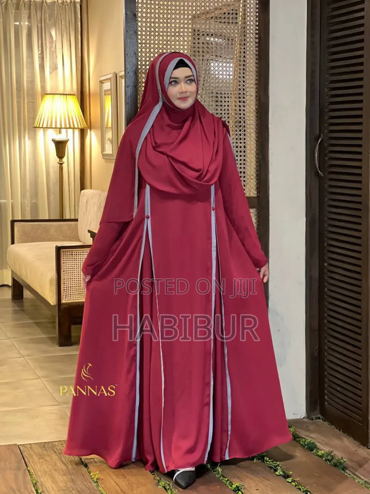 Tunisian Khimar+Borkha