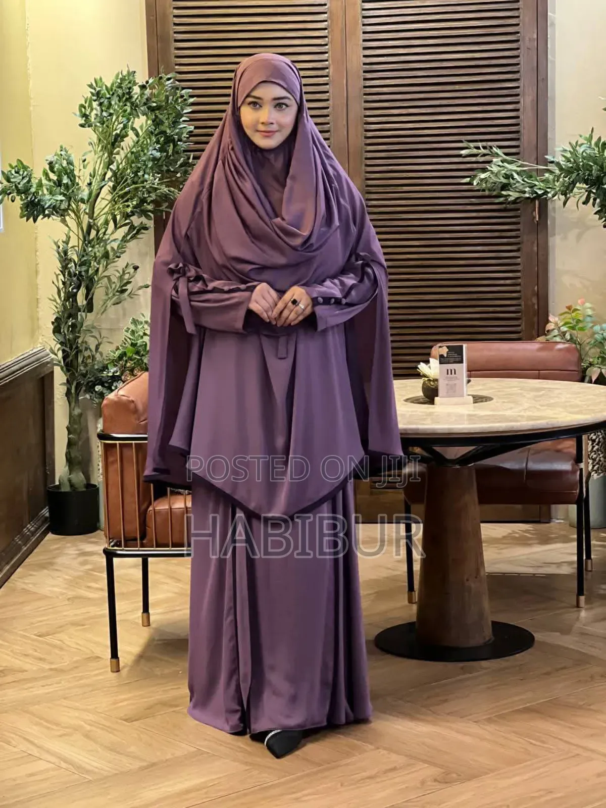 Tunisian Khimar+Borkha