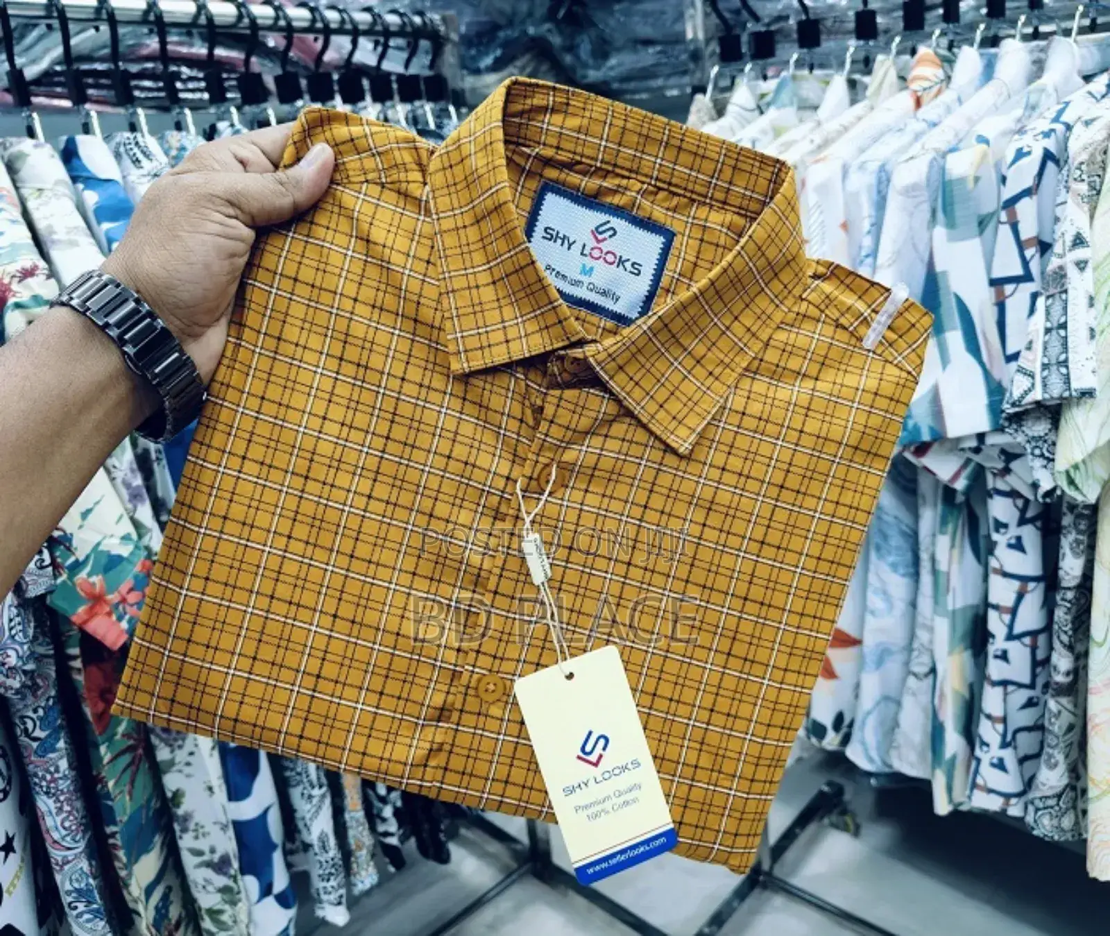 Pure Cotton Full Sleeve Check Shirt