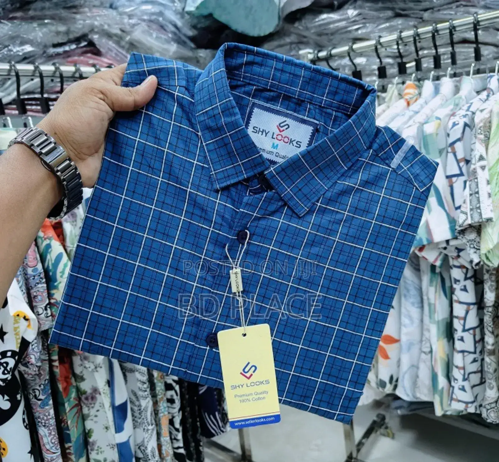 Pure Cotton Full Sleeve Check Shirt