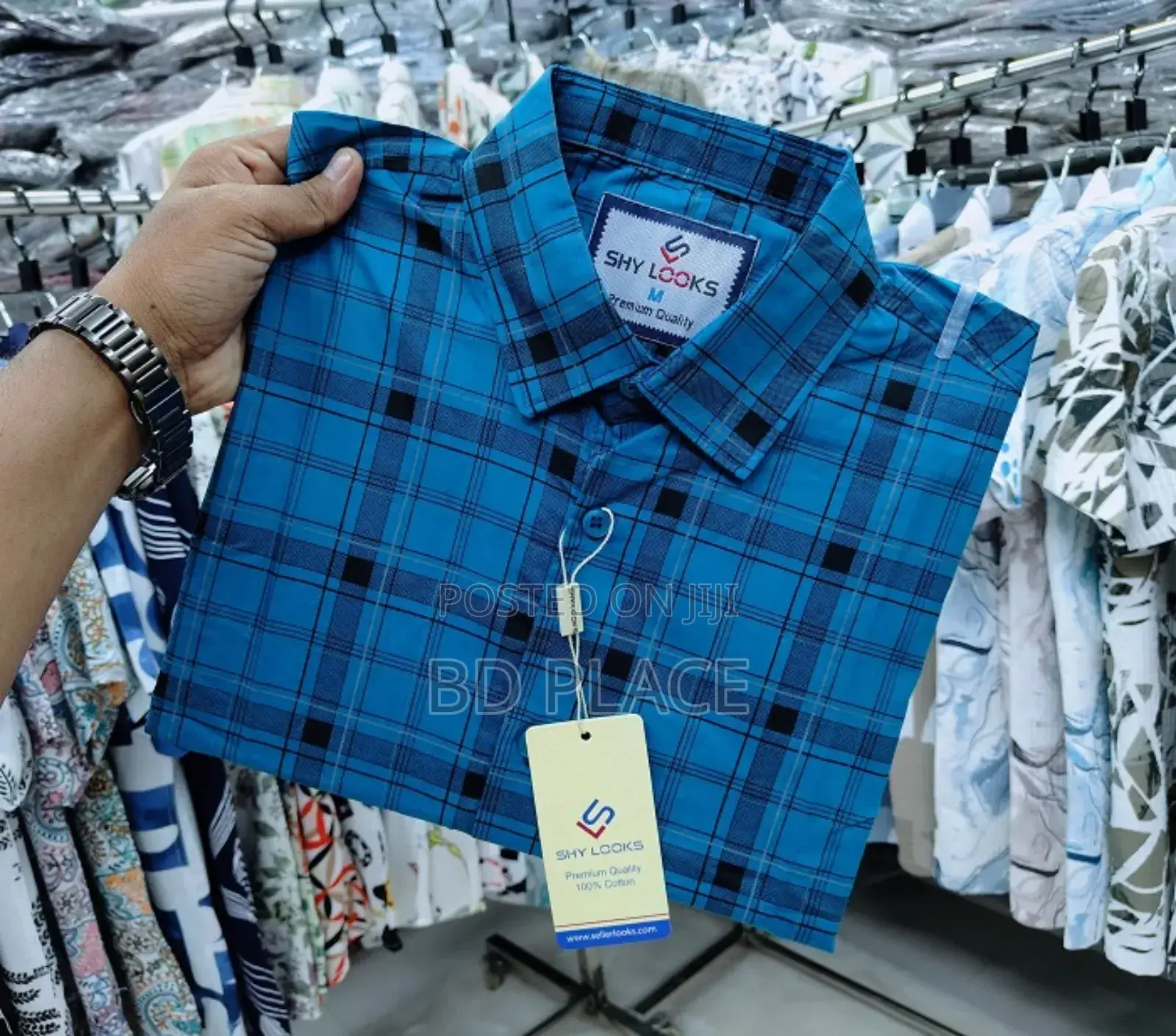 Pure Cotton Full Sleeve Check Shirt