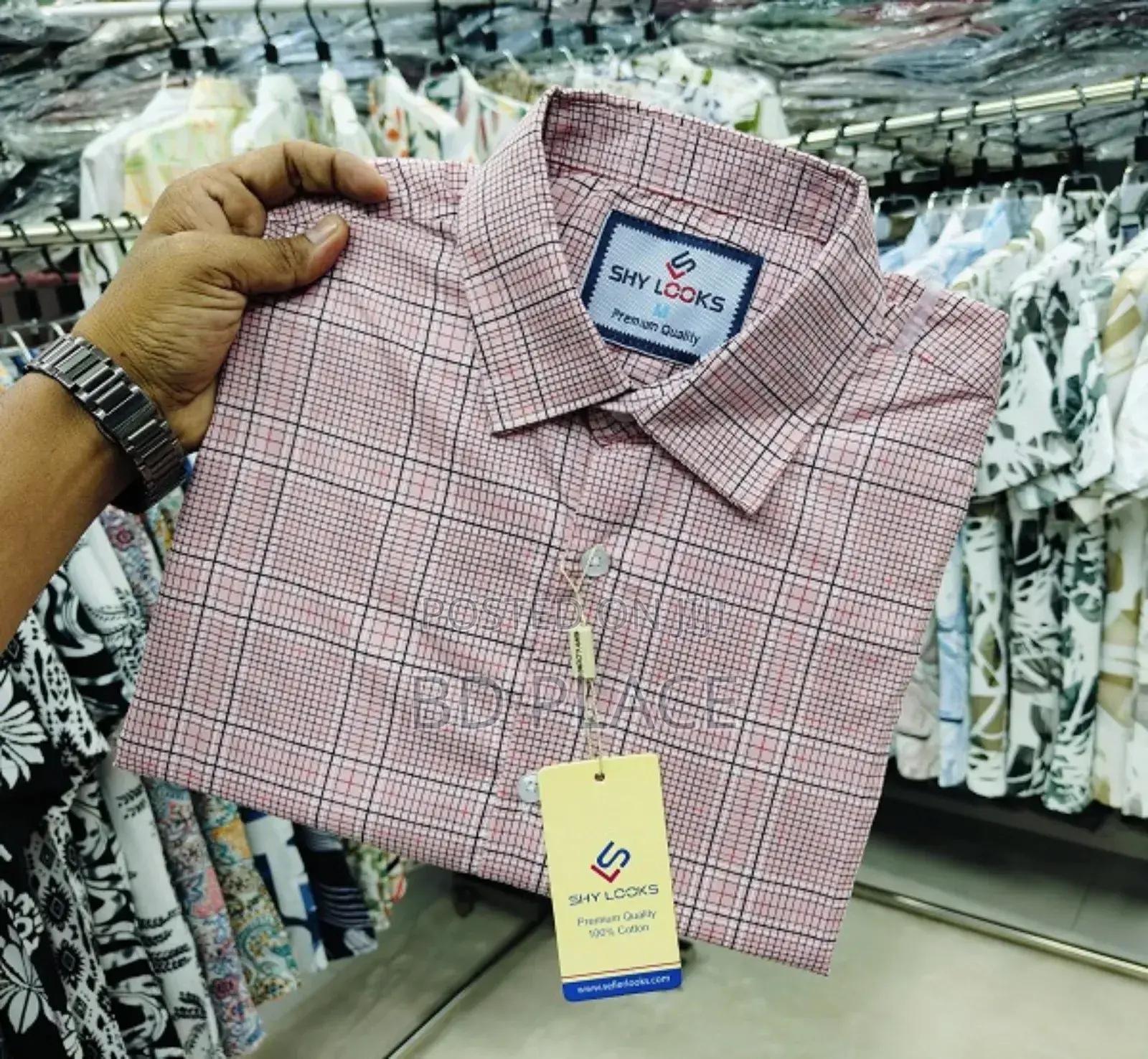 Pure Cotton Full Sleeve Check Shirt