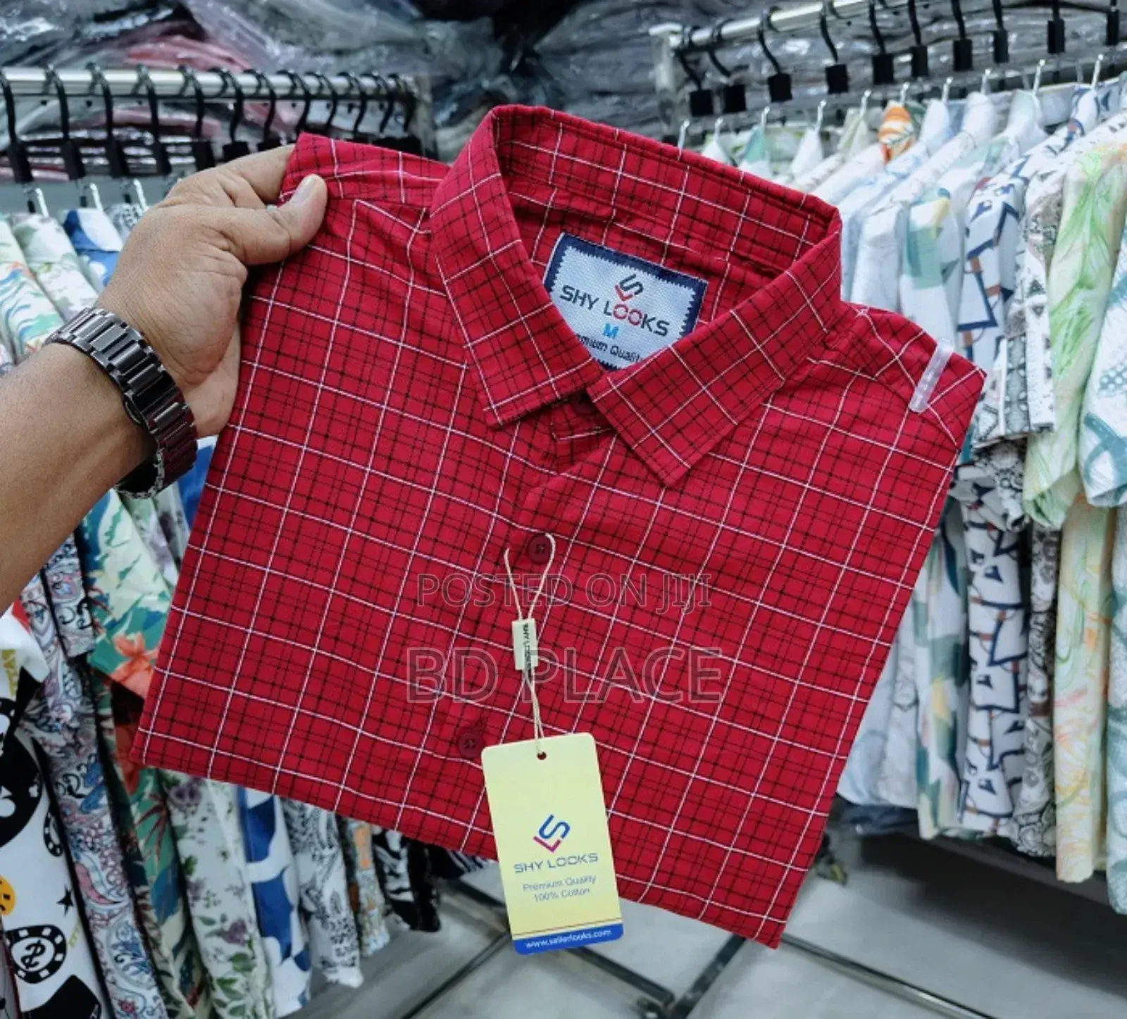Pure Cotton Full Sleeve Check Shirt