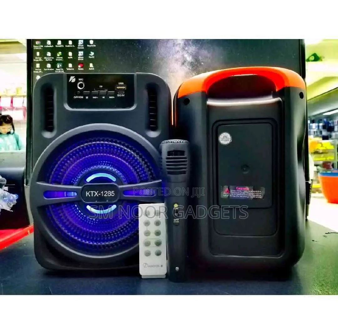 Wireless Bluetooth Speaker With Free Microphone KTX-1285