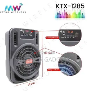 Wireless Bluetooth Speaker With Free Microphone KTX-1285