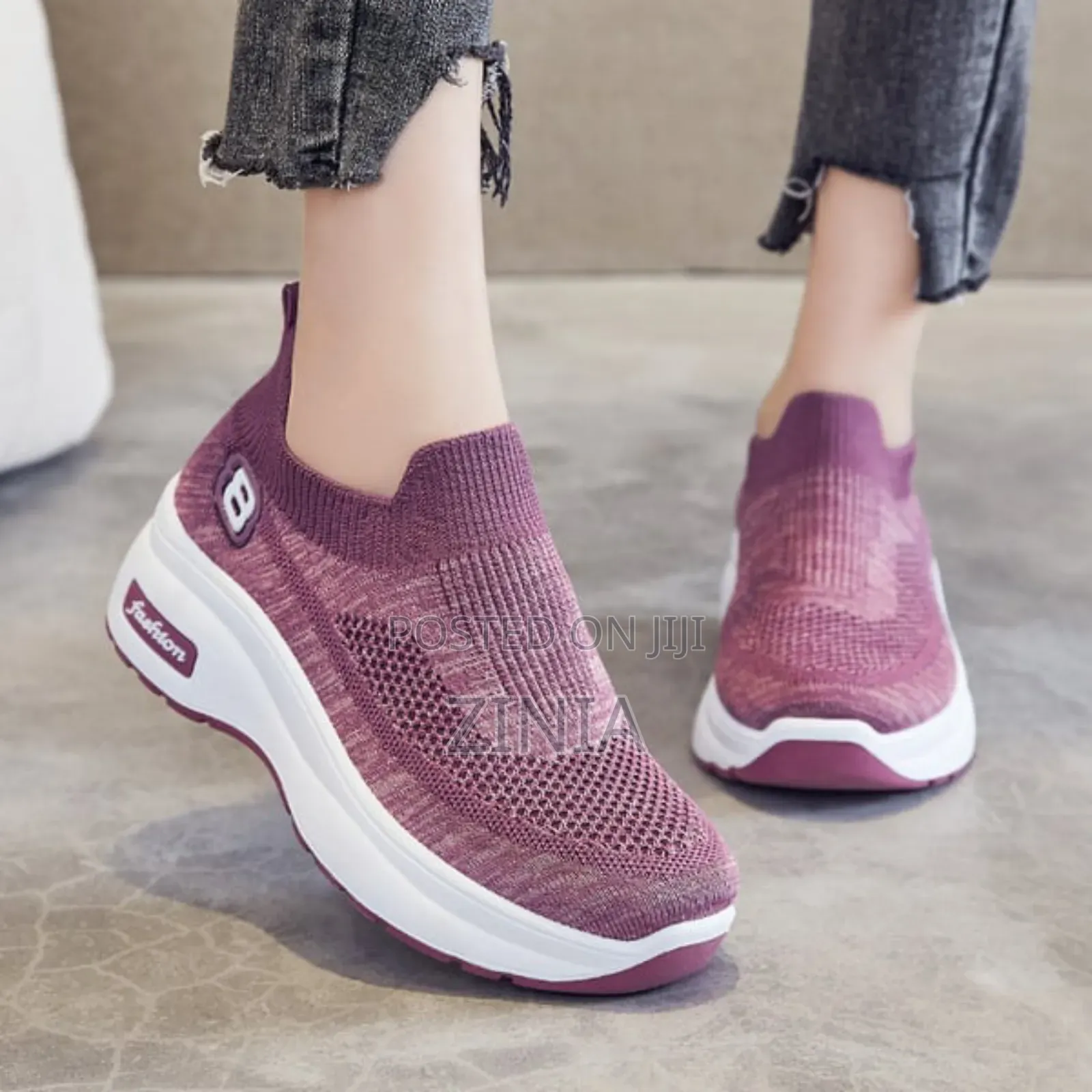 China Women Heel Sneakers