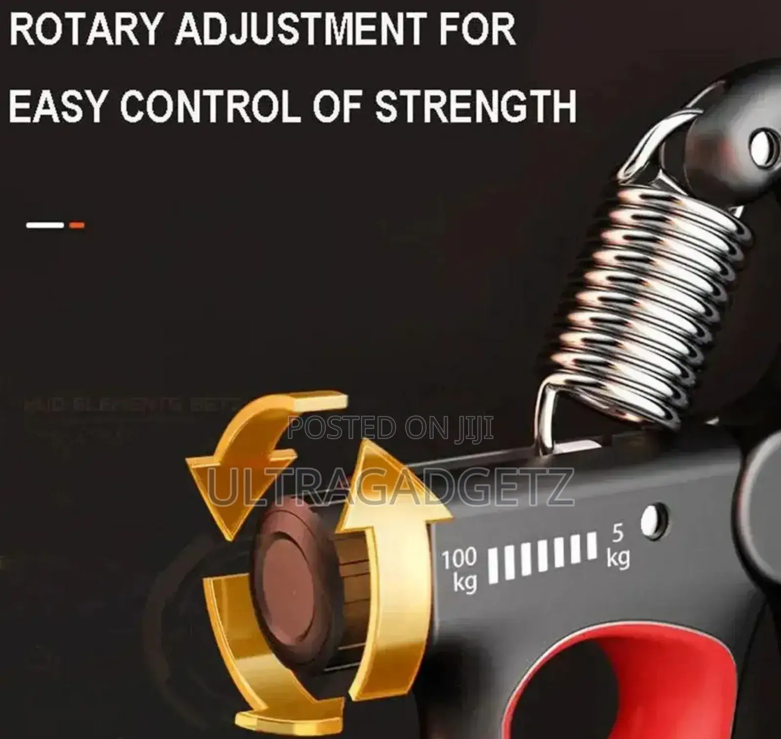 Adjustable Hand Grip Strengthener Trainer With Counter
