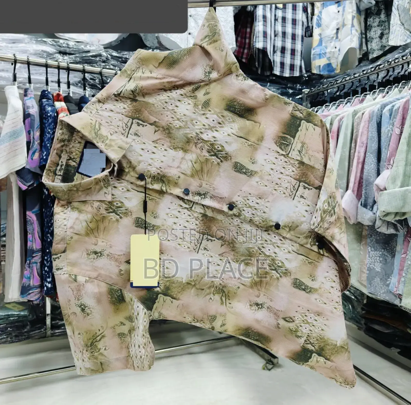 China Magnet Cotton Half Sleeve Shirt