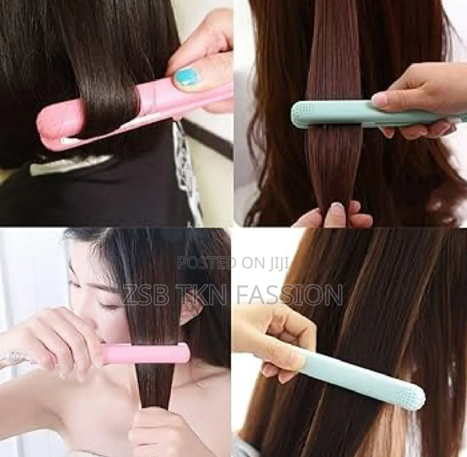 Mini Portable Hair Iron Hair Straightener