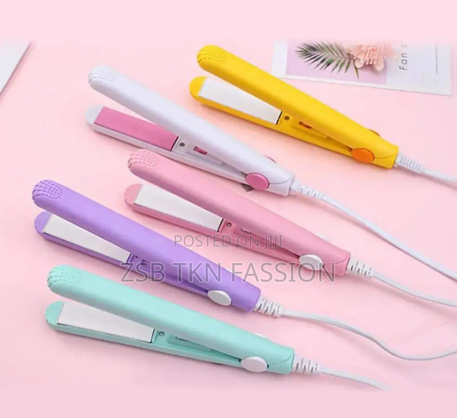 Mini Portable Hair Iron Hair Straightener