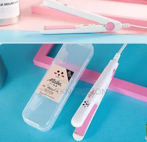 Mini Portable Hair Iron Hair Straightener Curler Professio