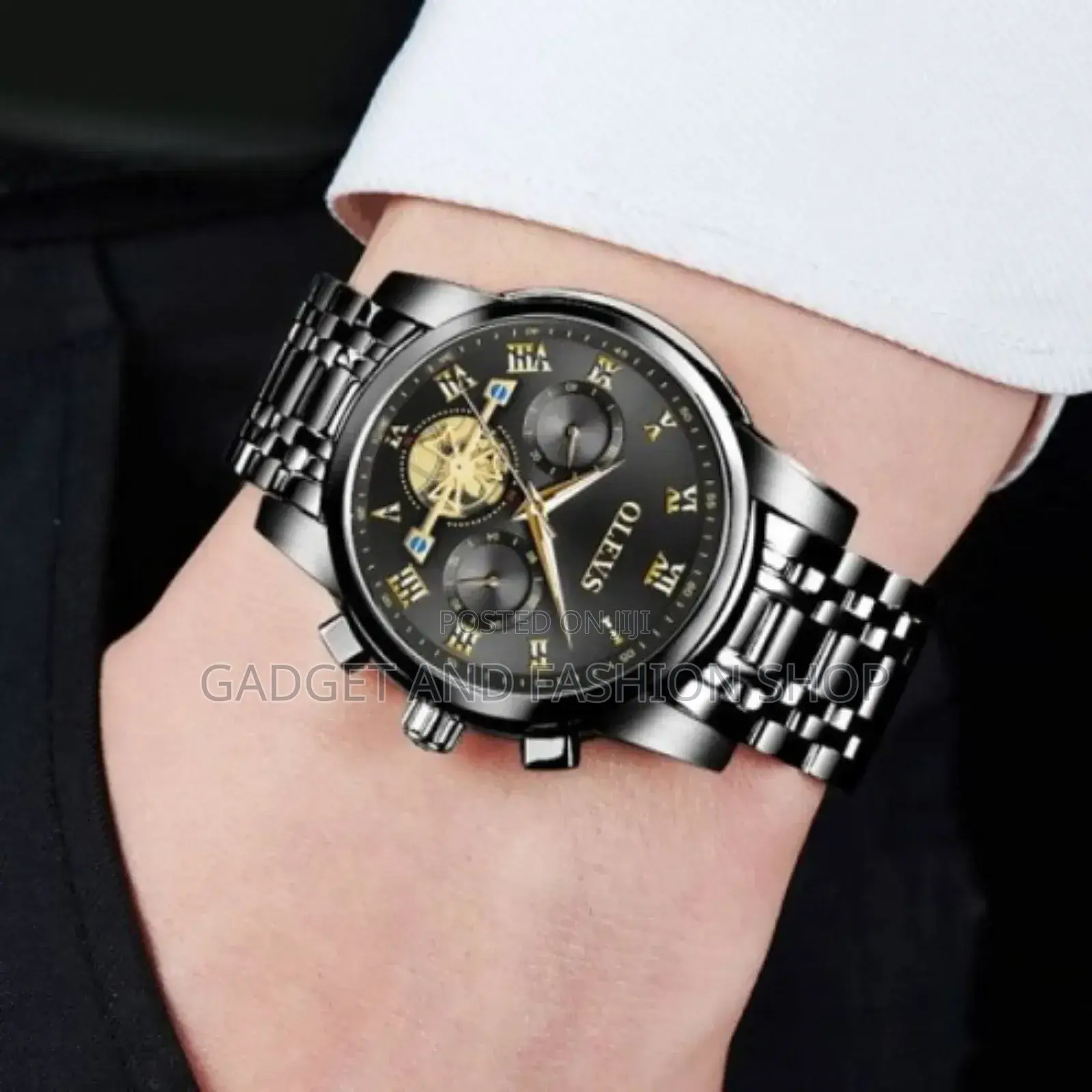 Olevs 2859 Top Brand Luxury Business Watch in Bangladesh