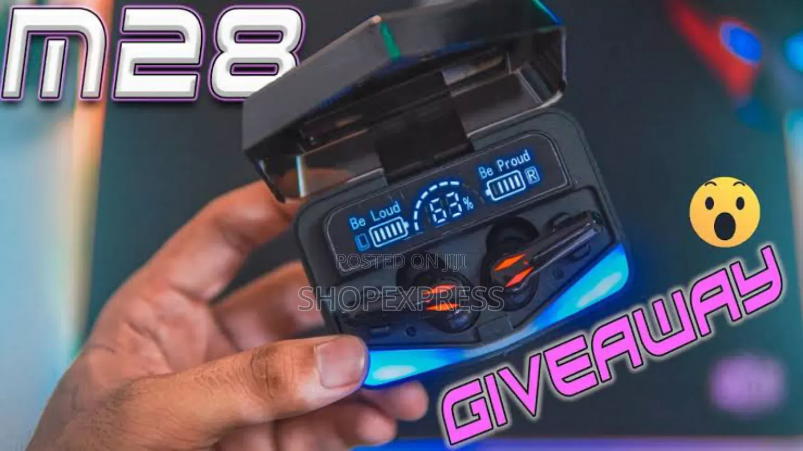 M28 TWS Gamming Airpods