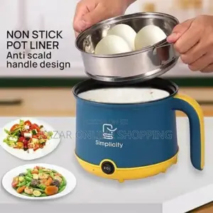 Simplicity Cooking Pot With Steamer 1.8l