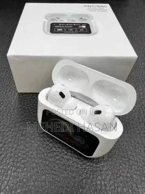 Photo - Airpods A9 Pro Anc Touch Screen Display Earbuds