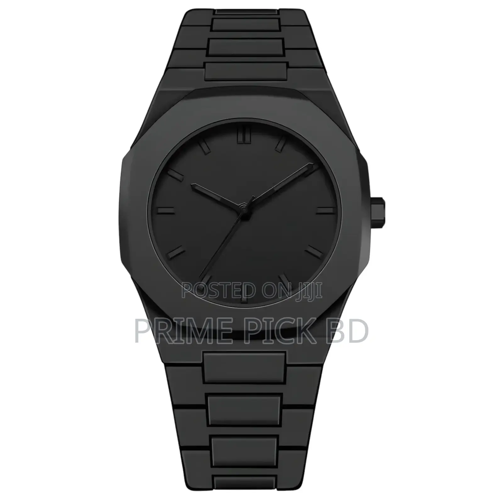 D1 Milano Polycarbon Watch – Matte Black Minimalist Luxury