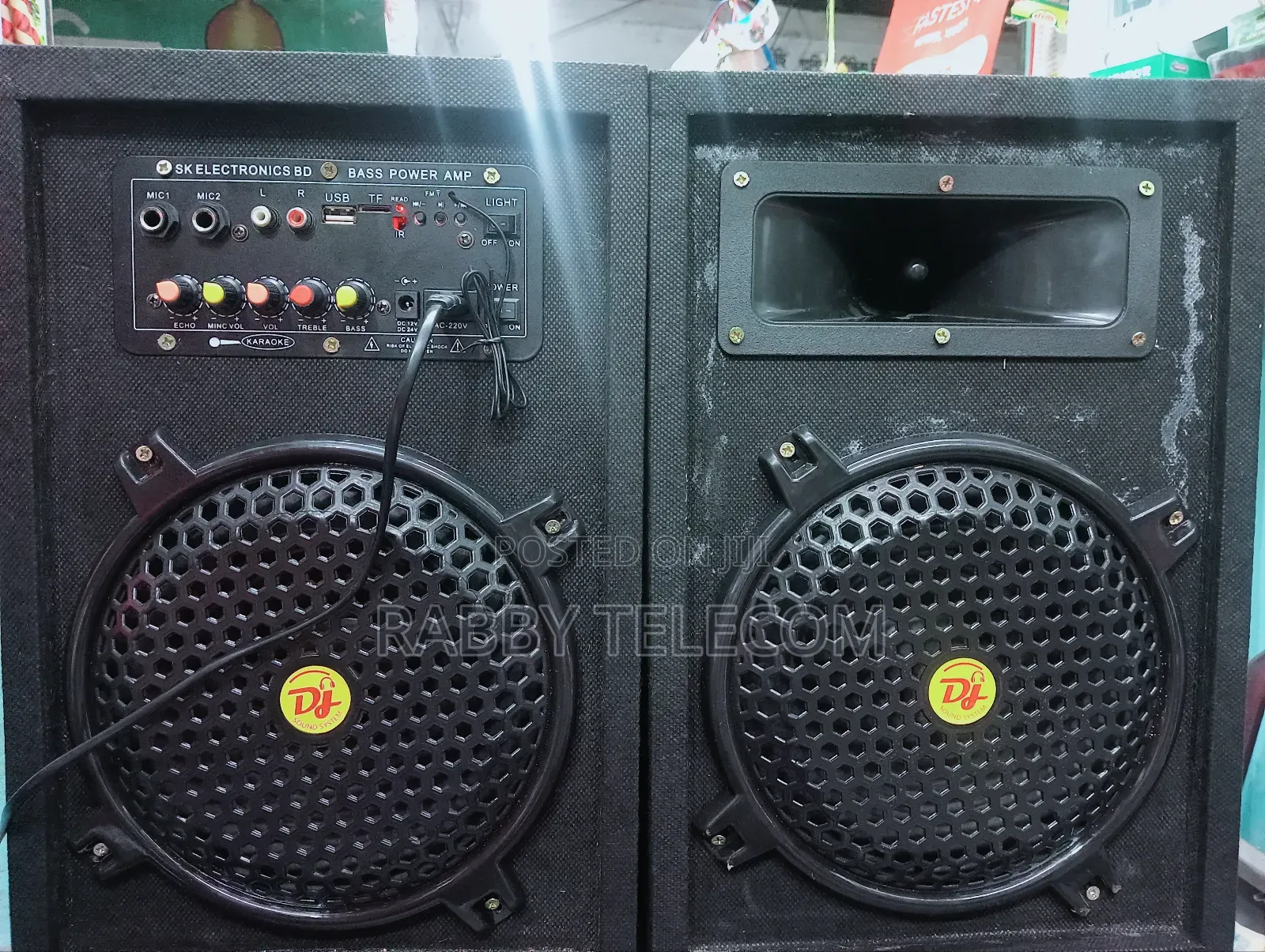 Karaoke Support Speaker 8 ইঞ্চি 2 টা স্পিকার