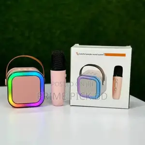 Photo -  Karaoke Wireless Speaker With Single Microphone