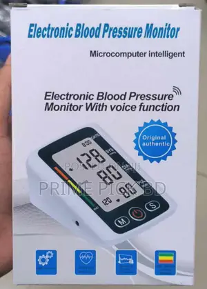 ডিজিটাল ব্লাড প্রেসার মেশিন ভয়েস ফাংশনসহ