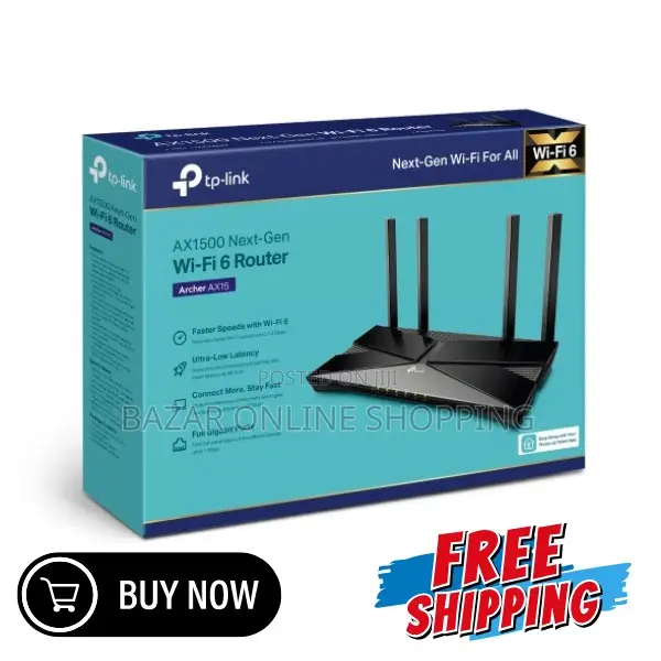 Archer Ax15 New Ax1500 Wi-Fi 6 Router