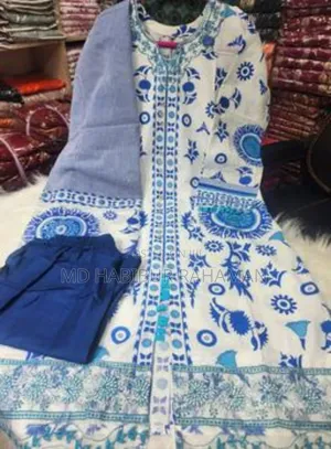 Photo - Full Coton Dress With Skin Pint