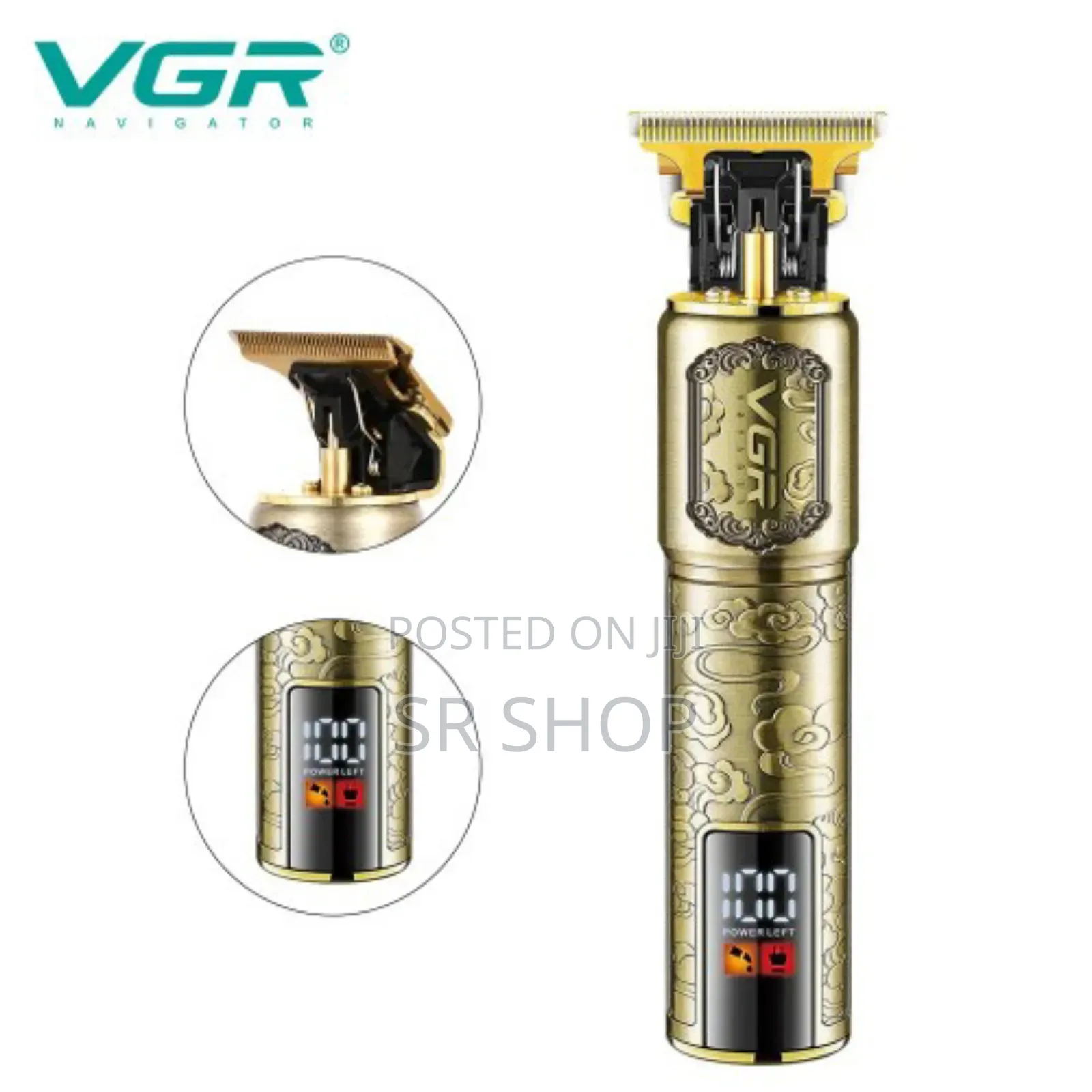 VGR v-073 Professional Hair Trimmer With