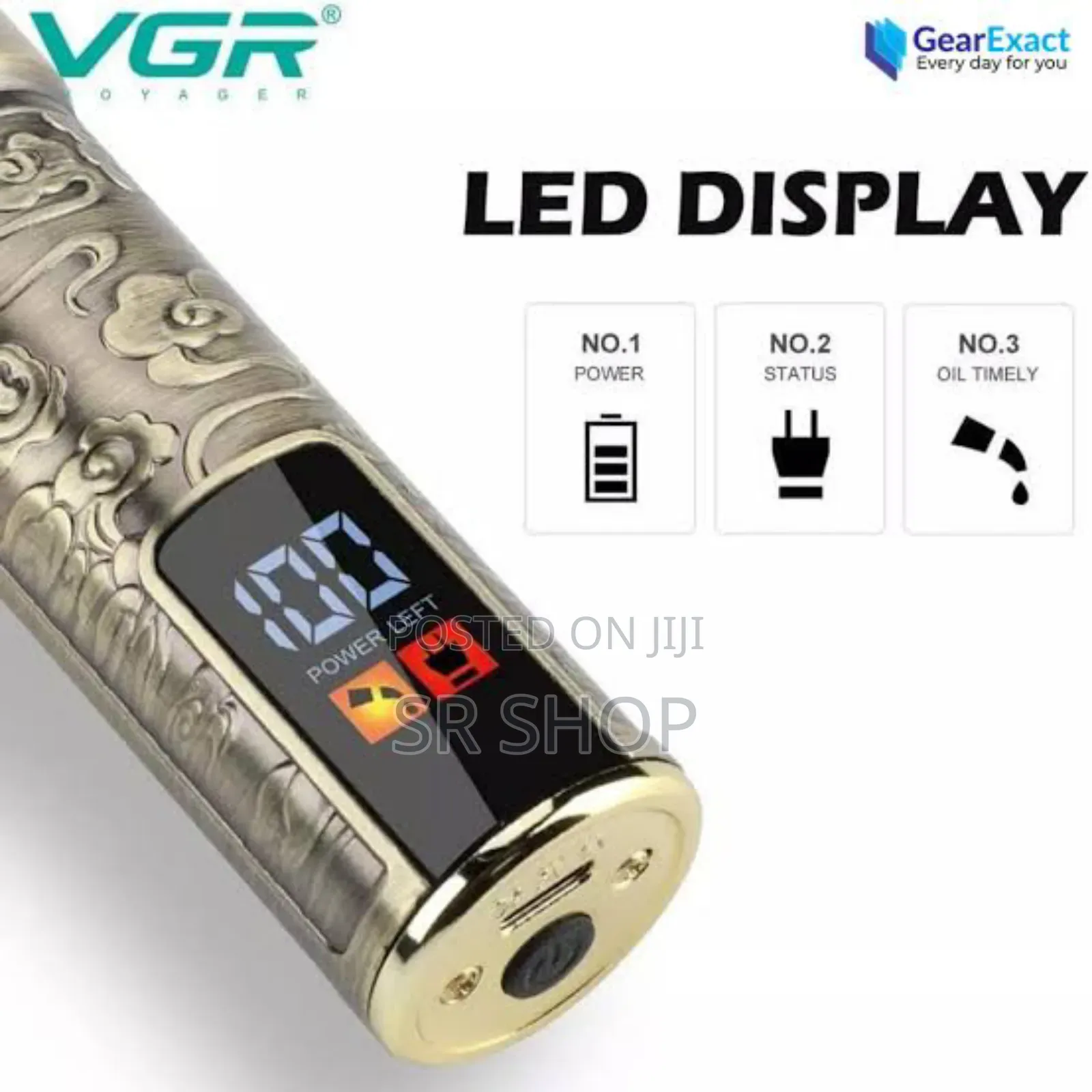 VGR v-073 Professional Hair Trimmer With