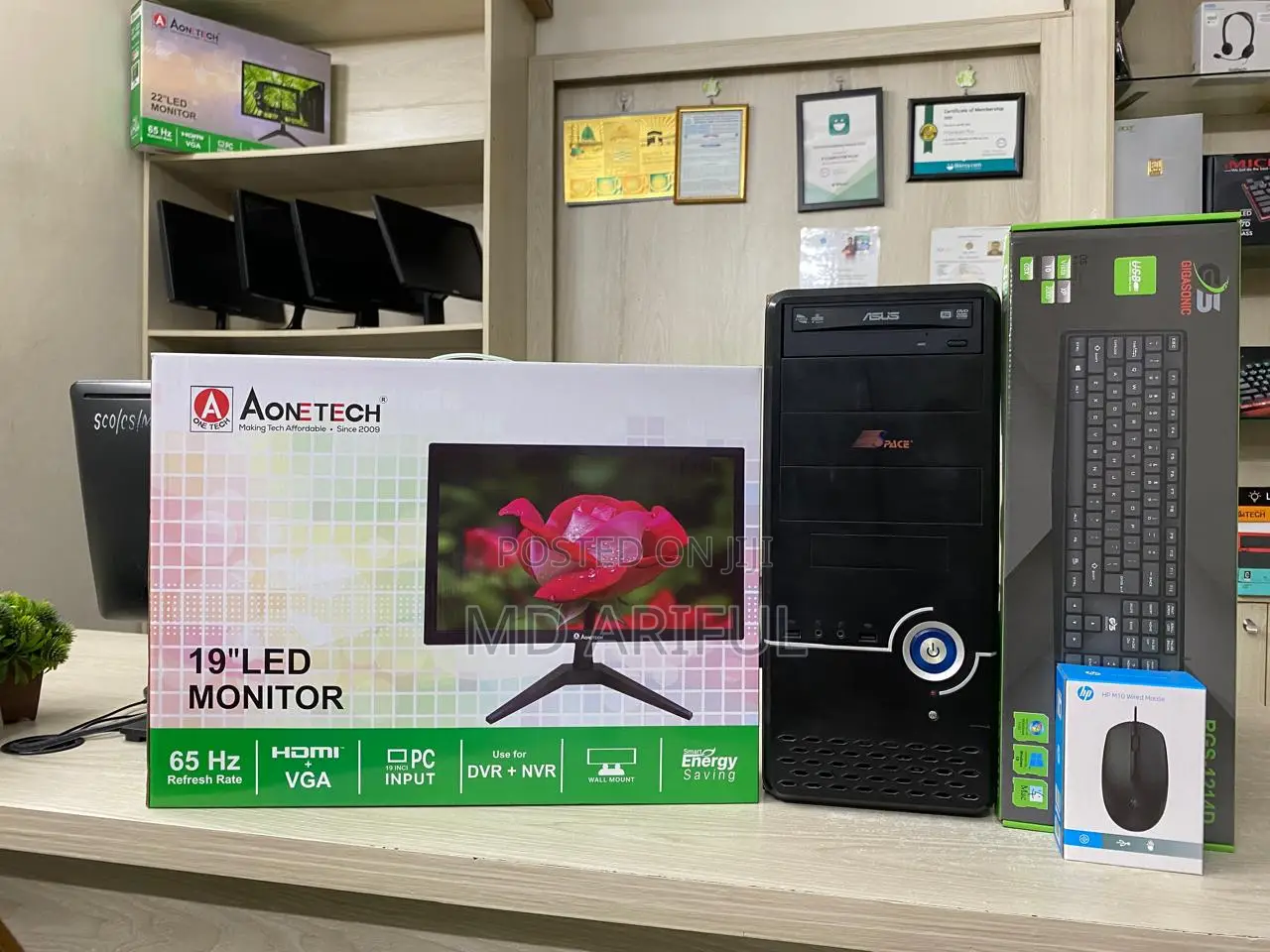 Desktop Computer 4GB Intel Core I3 HDD 500GB