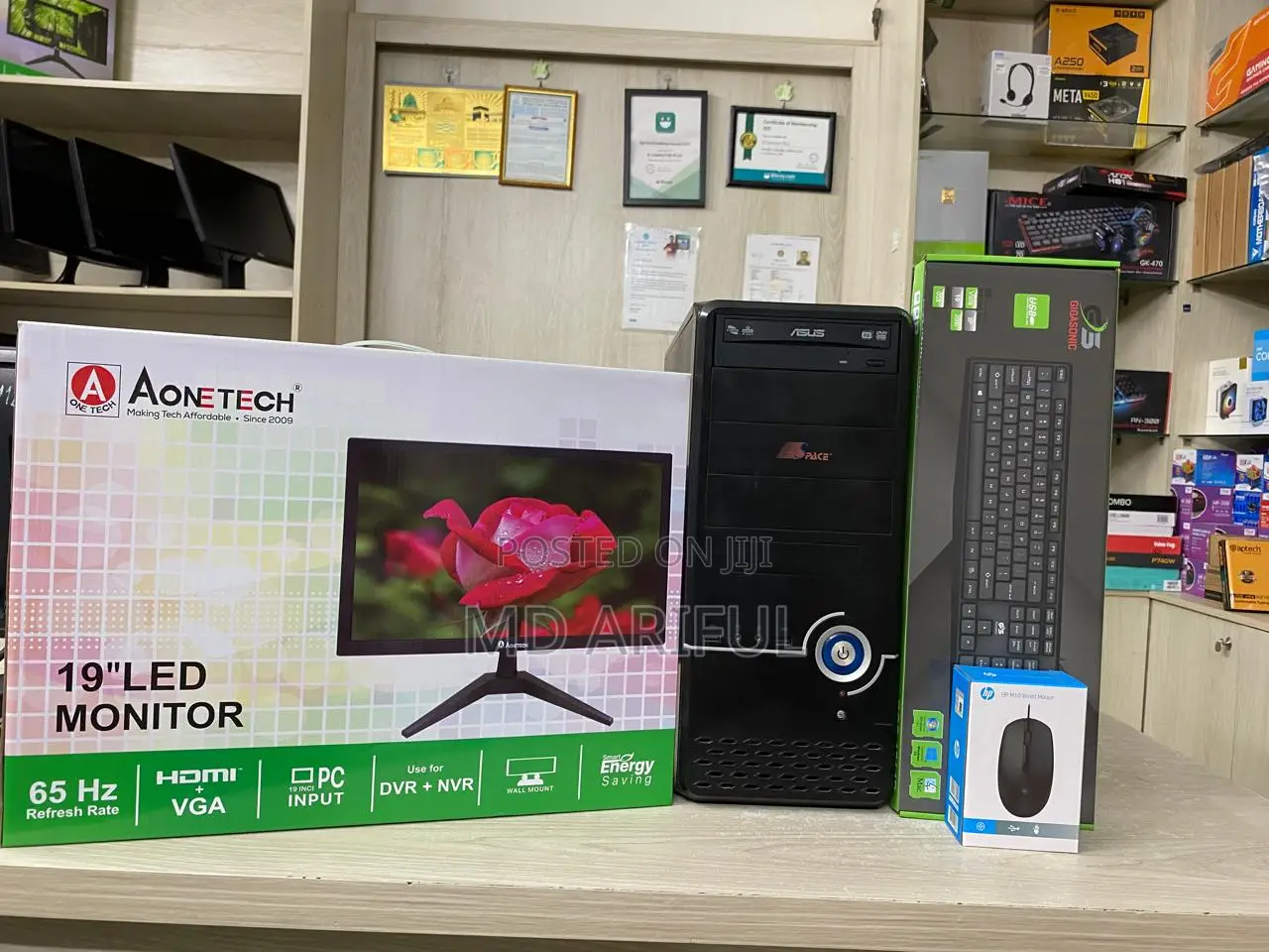 Desktop Computer 4GB Intel Core I3 HDD 500GB