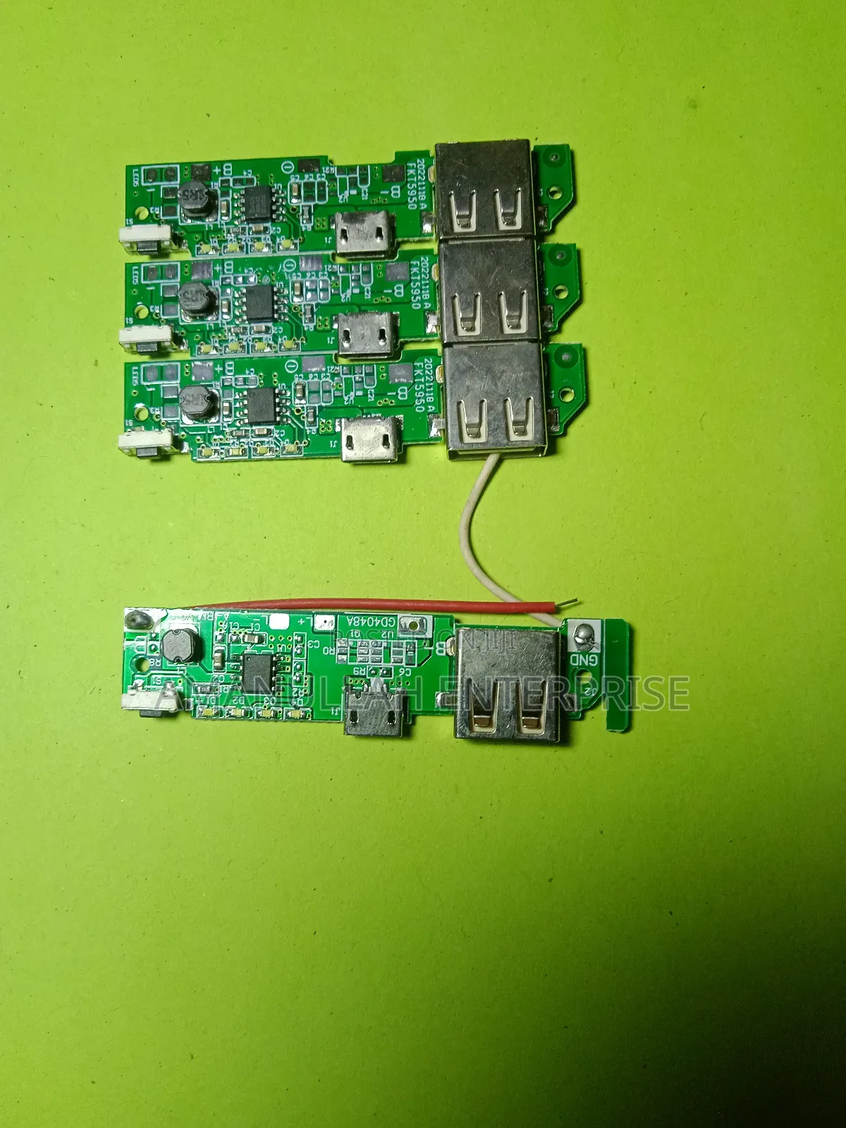Usb 5v 2a Mobile Phone Power Bank Charger Pcba Board.