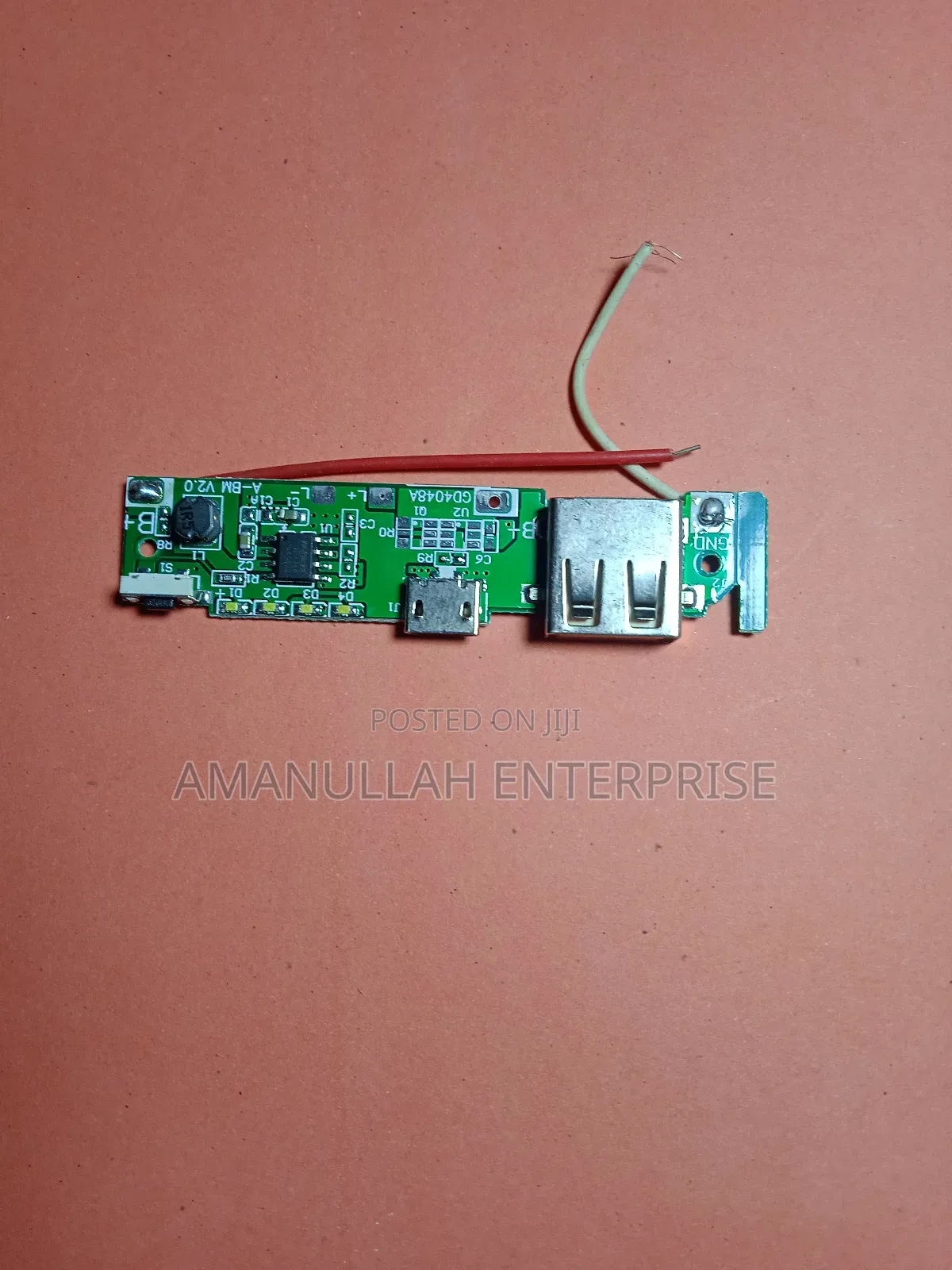 Usb 5v 2a Mobile Phone Power Bank Charger Pcba Board.
