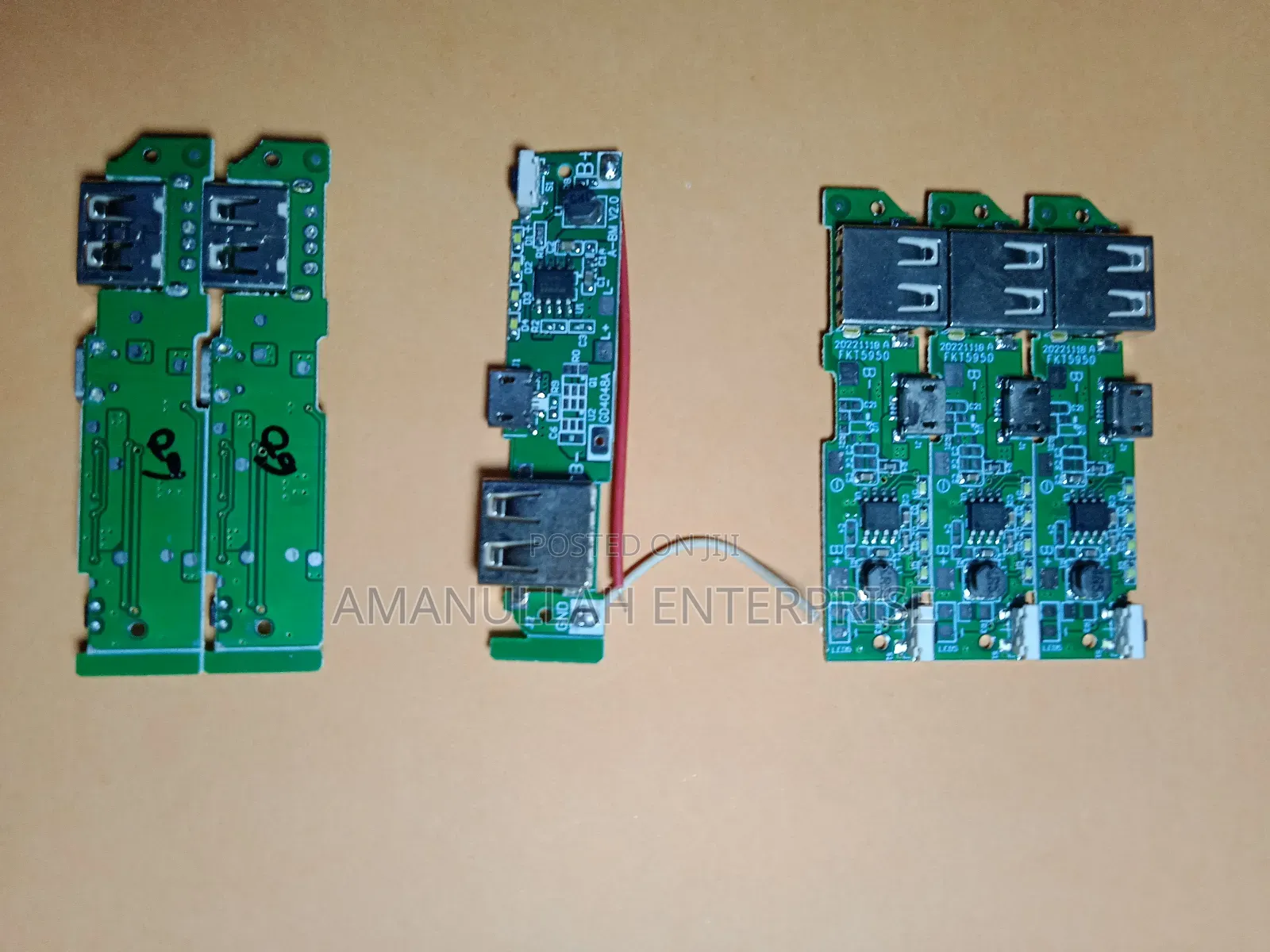 Usb 5v 2a Mobile Phone Power Bank Charger Pcba Board.