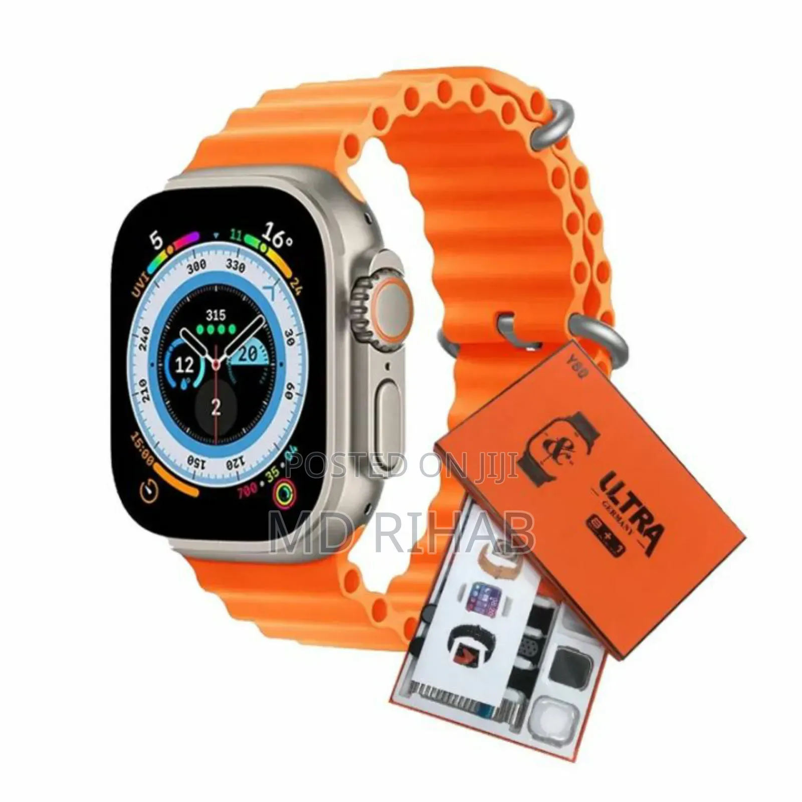Smart Watch ৮ সেট স্ট্র্যাপের স্মার্ট ওয়াচ মোবাইল
