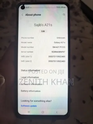Samsung Galaxy A21s 64 GB Blue
