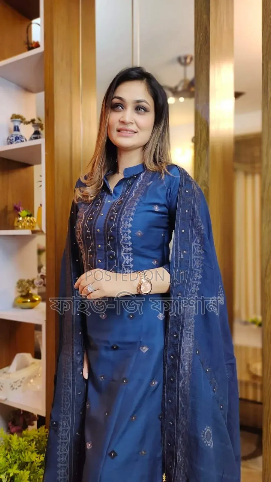 Block Print Three Piece