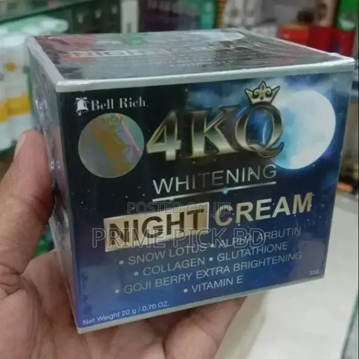 4kq Whitening Night Cream – 20g (Thailand)