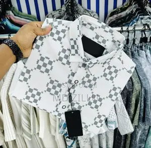 Luxury Popcorn Half Sleeve Print Shirt